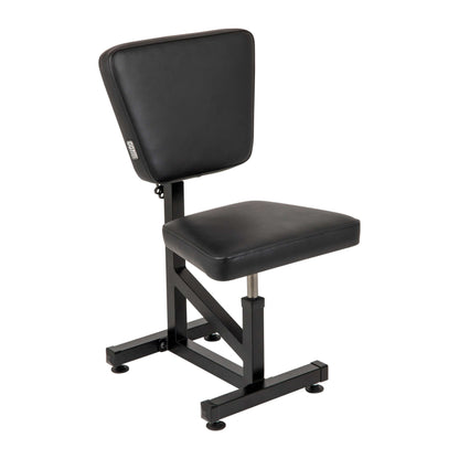 Premium multifunctional swivel chair with armrest, ideal for tattoo artists, featuring adjustable height and tilt, ergonomic design.